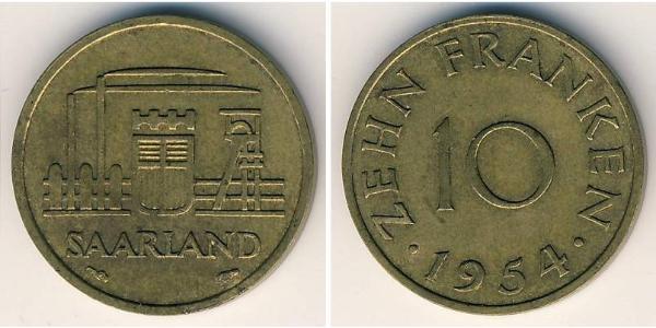 10 Franc  Bronze 