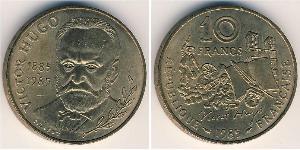 10 Franc Fünfte Französische Republik (1958 - ) Bronze/Nickel 