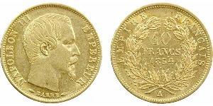 10 Franc Second French Empire (1852-1870) Gold Napoleon III (1808-1873)