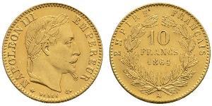 10 Franc Zweites Kaiserreich (1852-1870) Gold Napoleon III (1808-1873)