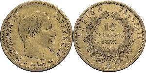 10 Franc Second Empire (1852-1870) Or Napoleon III (1808-1873)