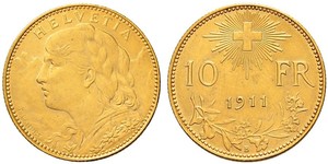 10 Franc Suisse Or 