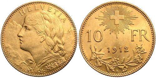 10 Franc Suisse Or 