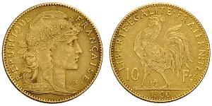 10 Franc Troisième République (1870-1940)  Or 