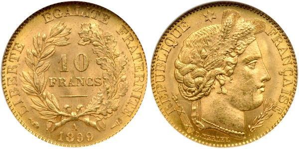 10 Franc Seconda Repubblica francese (1848-1852) Oro 