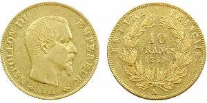 10 Franc Secondo Impero francese (1852-1870) Oro Napoleone III (1808-1873)