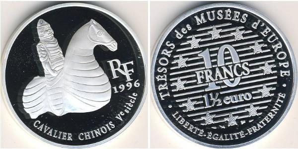 10 Franc Francia Plata 