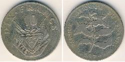 10 Franc Rwanda Rame/Nichel 