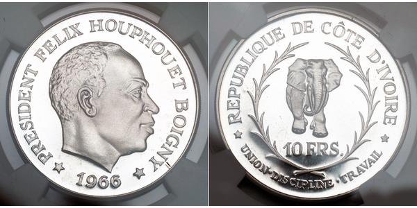 10 Franc Frankreich Silber 