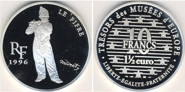 10 Franc Frankreich Silber 