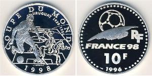 10 Franc French Fifth Republic (1958 - ) Silver 