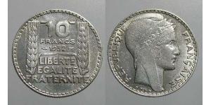 10 Franc 法兰西第三共和国 (1870 - 1940) 銀 