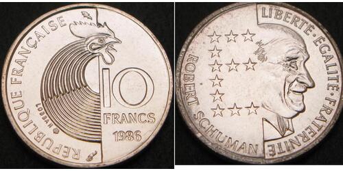 10 Franc 法国 銀 