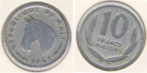 10 Franc Mali 铝 