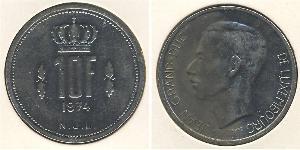 10 Franc 卢森堡 镍 