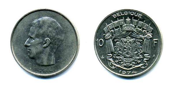 10 Franc 比利时 镍 