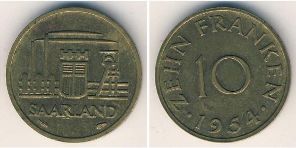 10 Franc  青铜 