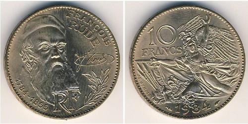 10 Franc 法蘭西第五共和國 青铜/镍 