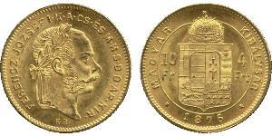 10 Franc / 4 Forint Autriche-Hongrie (1867-1918) Or Franz Joseph I (1830 - 1916)