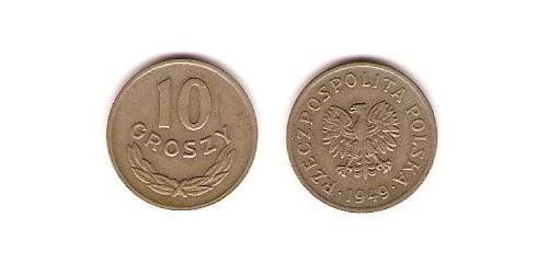 10 Grosh Pologne Cuivre/Nickel 