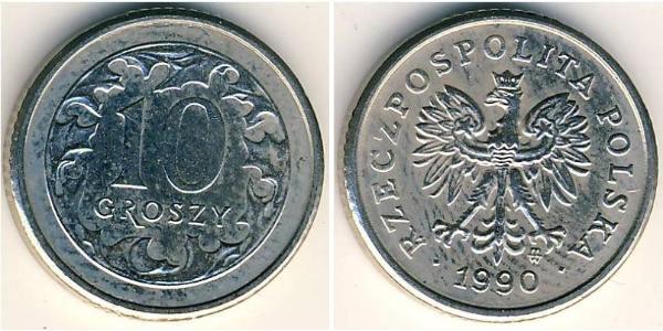 10 Grosh Repubblica Popolare di Polonia (1952-1990) Rame/Nichel 