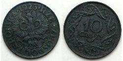 10 Grosh Deuxième République de Pologne (1918 - 1939)  