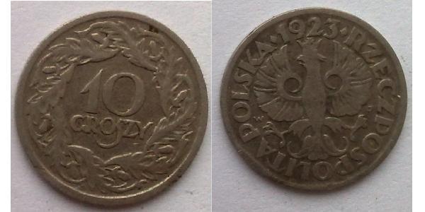 10 Grosh 波兰第二共和国 (1918 - 1939)  