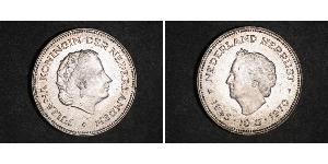 10 Gulden Royaume des Pays-Bas (1815 - ) Argent Juliana of the Netherlands (1909 – 2004)