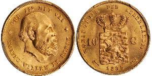 10 Gulden Kingdom of the Netherlands (1815 - ) Gold 