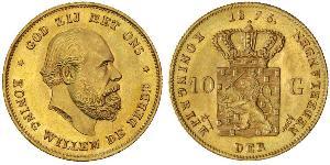 10 Gulden Kingdom of the Netherlands (1815 - ) Gold 