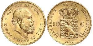 10 Gulden Königreich der Niederlande (1815 - ) Gold 