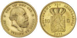 10 Gulden Königreich der Niederlande (1815 - ) Gold 