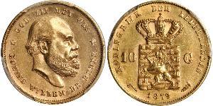 10 Gulden Königreich der Niederlande (1815 - ) Gold 