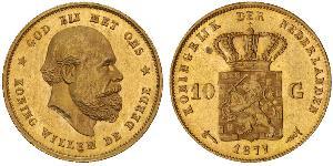 10 Gulden Royaume des Pays-Bas (1815 - ) Or 