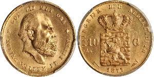 10 Gulden Regno dei Paesi Bassi (1815 - ) Oro 