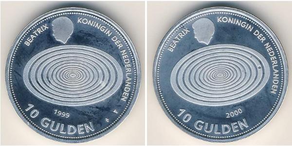 10 Gulden Königreich der Niederlande (1815 - ) Silber 