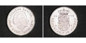 10 Gulden Niederlande Silber Juliana of the Netherlands (1909 – 2004)