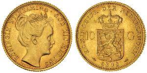 10 Gulden 荷兰王国 金 威廉明娜 (荷兰)