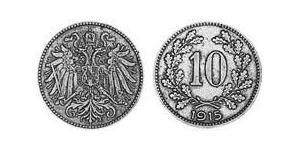 10 Heller Autriche-Hongrie (1867-1918) Cuivre/Zinc/Nickel Franz Joseph I (1830 - 1916)