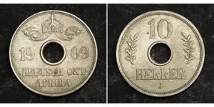 10 Heller Deutsch-Ostafrika (1885-1919) Kupfer/Nickel 