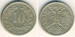 10 Heller Österreich-Ungarn (1867-1918) Kupfer/Nickel/Zink Franz Joseph I (1830 - 1916)
