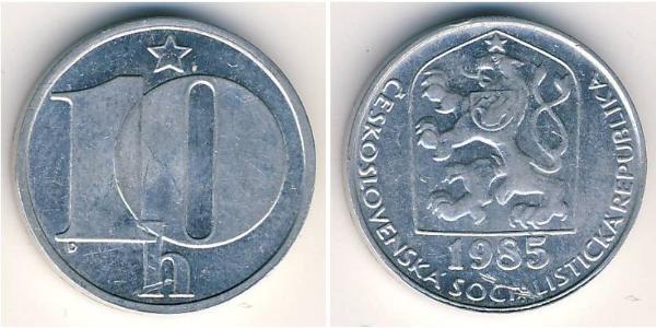 10 Heller Czechoslovakia (1918-1992) 铝 
