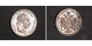 10 Kreuzer Autriche-Hongrie (1867-1918) Argent Franz Joseph I (1830 - 1916)