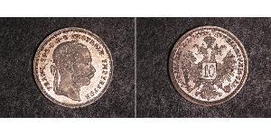 10 Kreuzer Autriche-Hongrie (1867-1918) Argent Franz Joseph I (1830 - 1916)