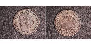 10 Kreuzer Autriche-Hongrie (1867-1918) Argent Franz Joseph I (1830 - 1916)
