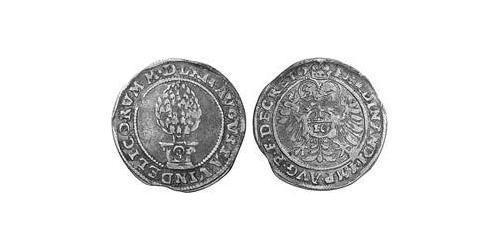 10 Kreuzer Augusta (Germania) (1276 - 1803) Argento Ferdinando I del Sacro Romano Impero  (1503-1564)