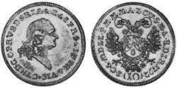 10 Kreuzer Elettorato di Baviera (1623 - 1806) Argento 