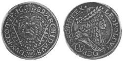 10 Kreuzer Sacro Romano Impero (962-1806) Argento 