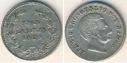 10 Kreuzer Gran Ducado de Baden (1806-1918) / States of Germany Plata Luis I de Baden(1763 - 1830)