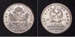 10 Kreuzer Heiliges Römisches Reich (962-1806) Silber 
